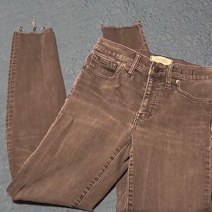 Madewell Gray Ankle Jeans